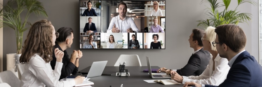 Video conferencing gives businesses a competitive edge in the hybrid era